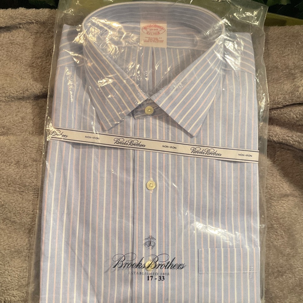 New Brooks Brothers Men’s Dress Shirt 17 - 33